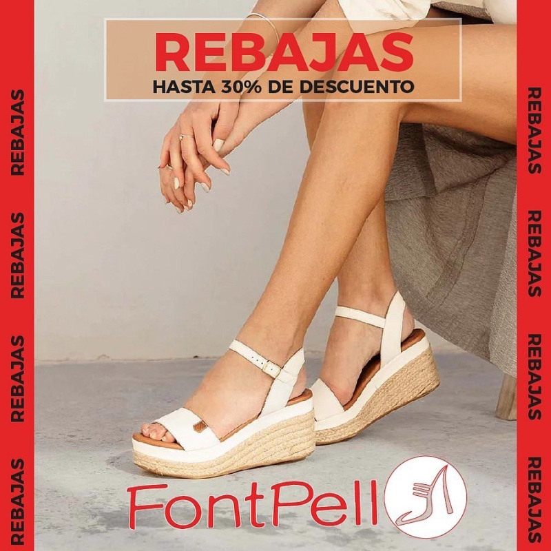Estamos de REBAJAS Las mejores marcas con descuento en tiendas y Online. www.fon 